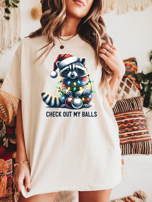 Christmas Racoon