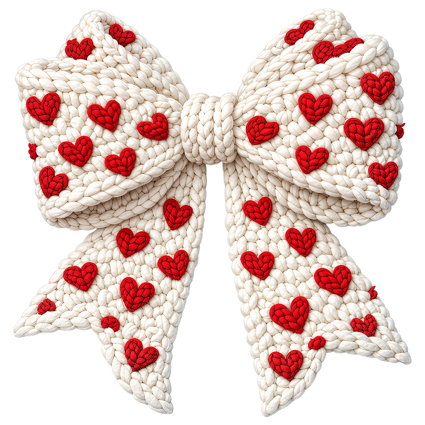 Faux Valentine Bow