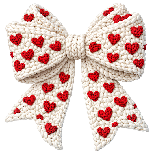 Faux Valentine Bow
